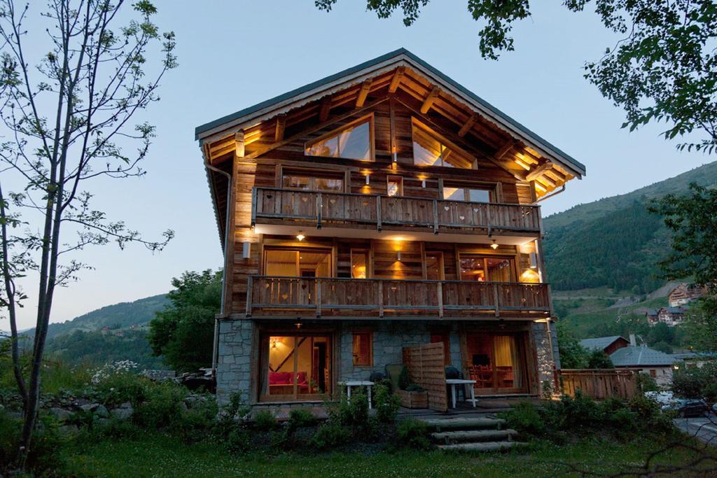 Ferienwohnung Les Alpages d'Auguste Valloire Exterior foto